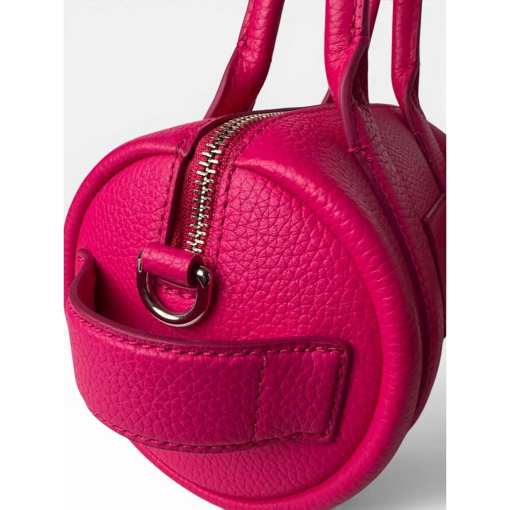 MARC JACOBS The Duffle Mini Leather Bag โ Hot Pink - Picture 7 of 11